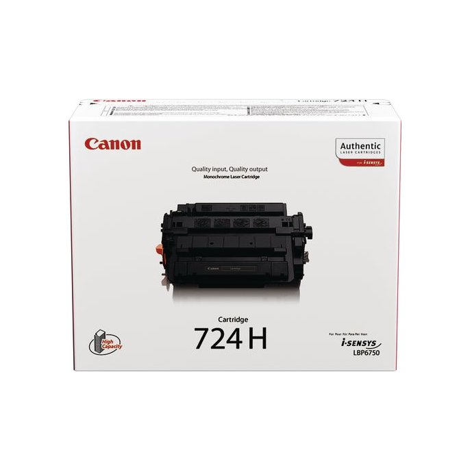 CANON 724H Toner Zwart