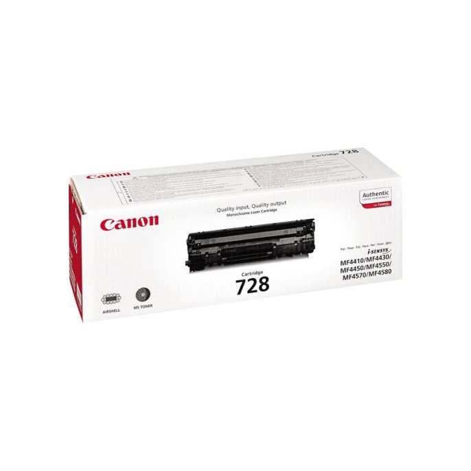 CANON 728 Toner Zwart