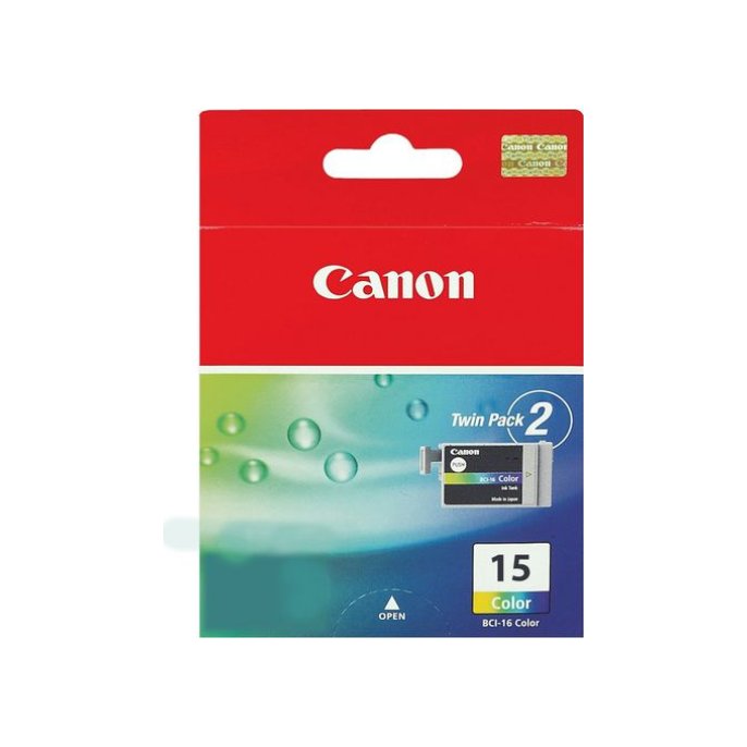 CANON BCI-15 Inktcartridge Kleur (doos 2 stuks)