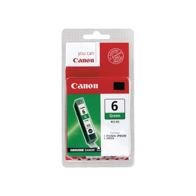 CANON BCI-6G / 9473A002 Inktcartridge Groen