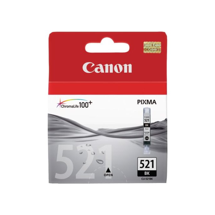 CANON CLI-521 Inktcartridge Zwart