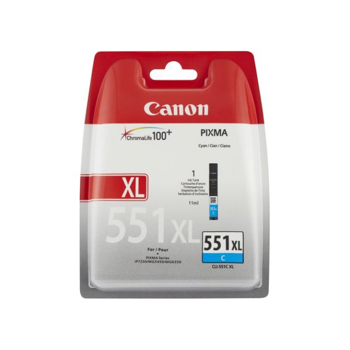 CANON CLI-551XL Inktcartridge Cyaan