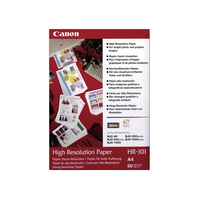 CANON HR101 Fotopapier A4 Wit (pak 50 vel)