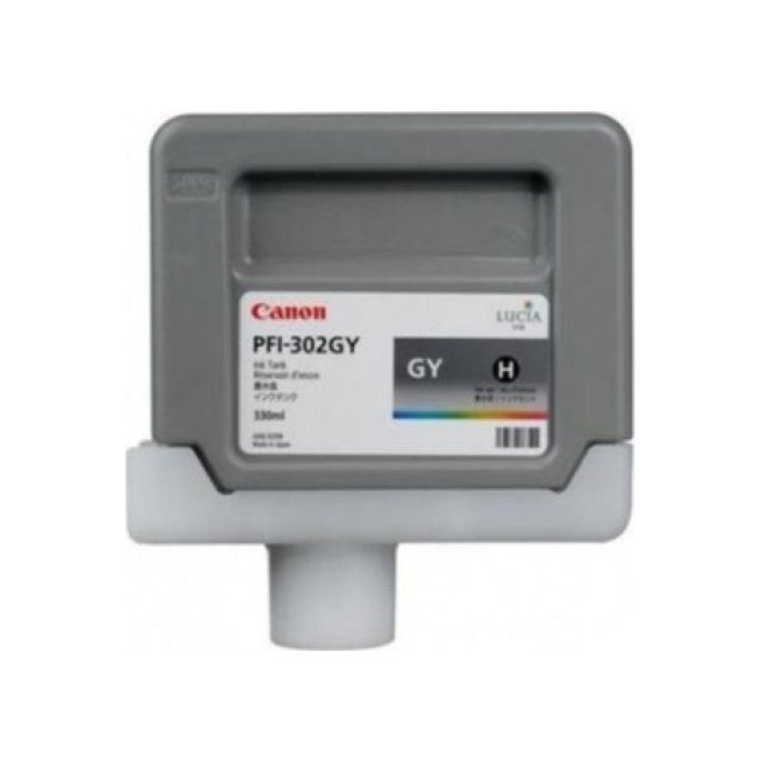 CANON PFI-302 Inktcartridge Grijs