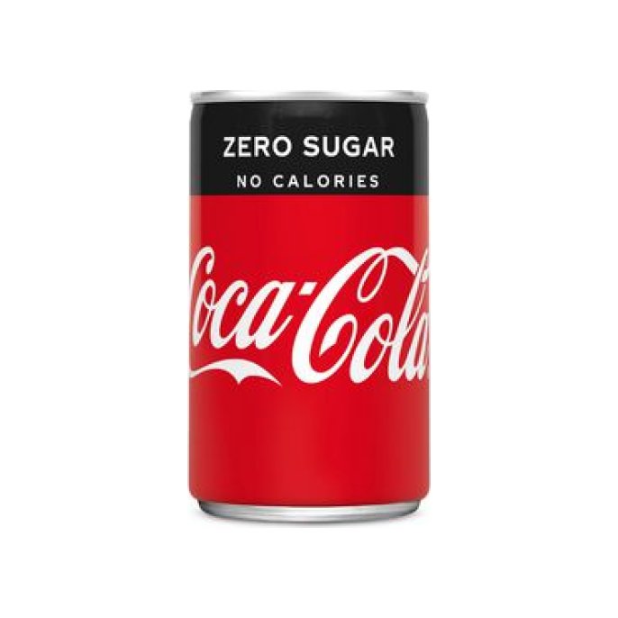 COCA-COLA Zero Frisdrank 0.15 l Blik (pak 24 stuks)