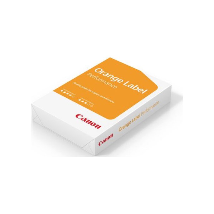 Canon Orange Zero Label Geperforeerd Papier. A4. 80 g/m². Wit (pak 500 vel)