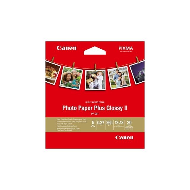 Canon Photo Paper Plus Glossy II PP-201 fotopapier (pak 20 vel)