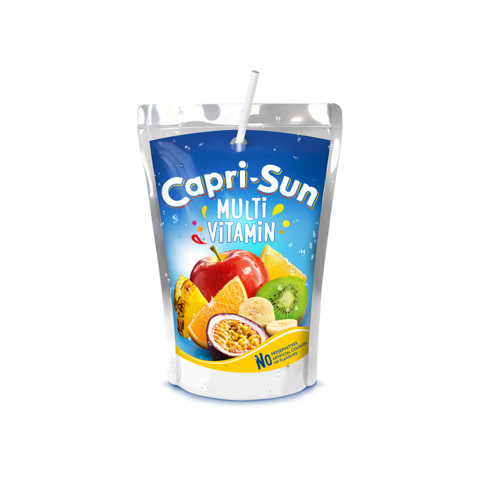 Capri-Sun Multivitamin Pouch Fruitdrank 0.33 L (15 stuk x 330 ml)