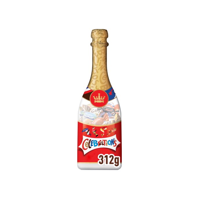 Celebrations In Een Champagnefles (fles 312 gram)