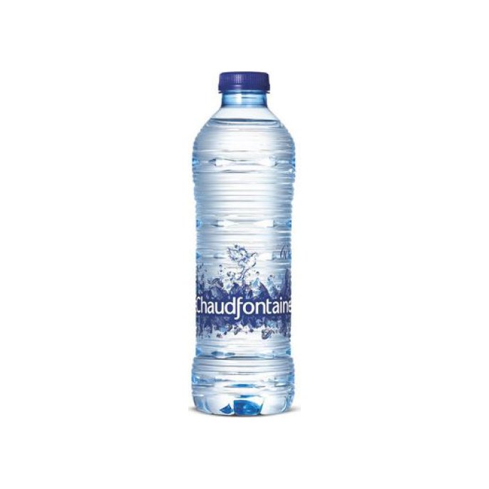 Chaudfontaine Naturel Blauw Mineraalwater 0.5 l Petfles (pak 24 stuks)