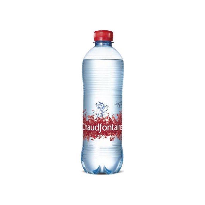 Chaudfontaine Rood Mineraalwater Koolzuurhoudend 0.5 l Petfles (pak 24 x 500 milliliter)