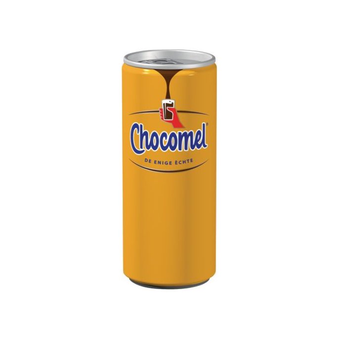 Chocomel Chocomelk 0.25 l in blik (pak 24 stuks)