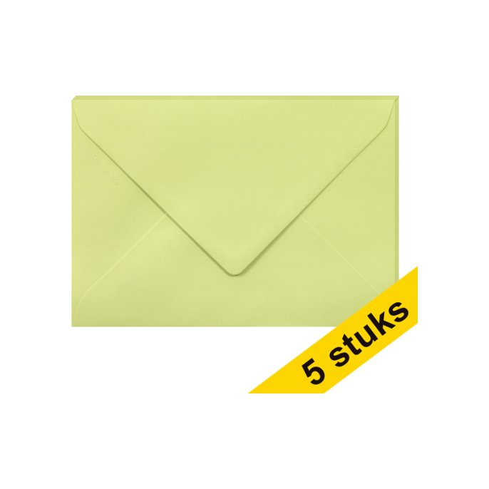 Clairefontaine Envelop C5 120g bladgroen (5 stuks)