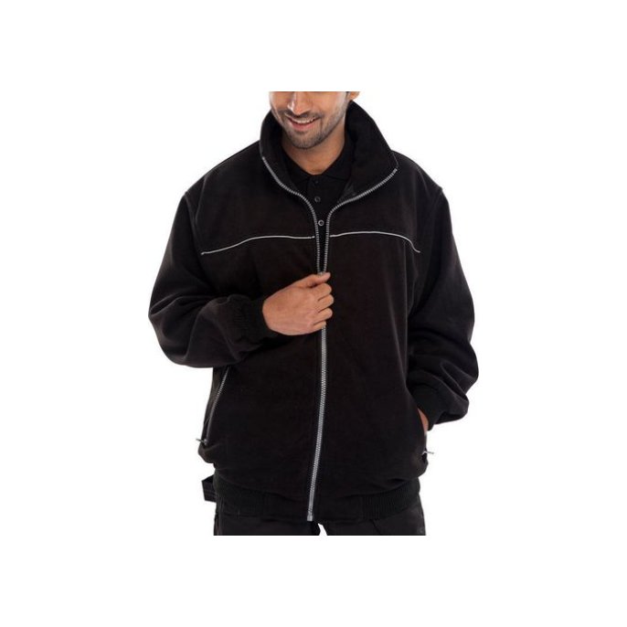 Click Endeavour Fleece Jas Maat M Zwart