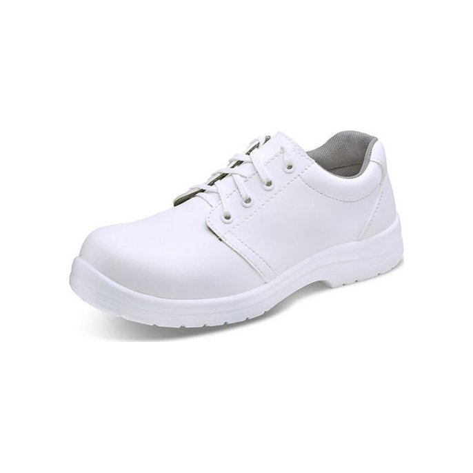 Click Microvezel Veterschoenen wit 105 (paar 2 stuks)