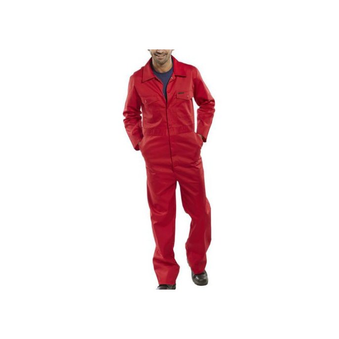 Click Overall Maat 40 Rood