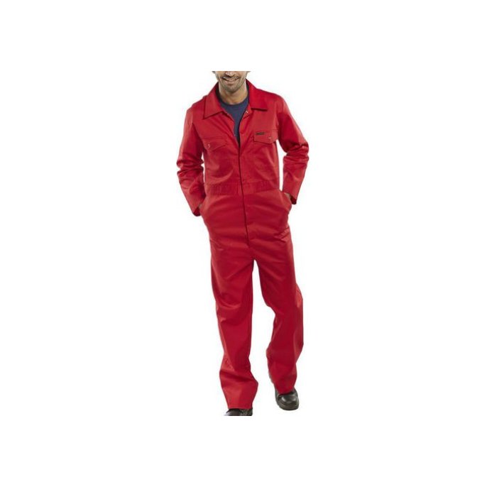 Click Overall Maat 48 Rood