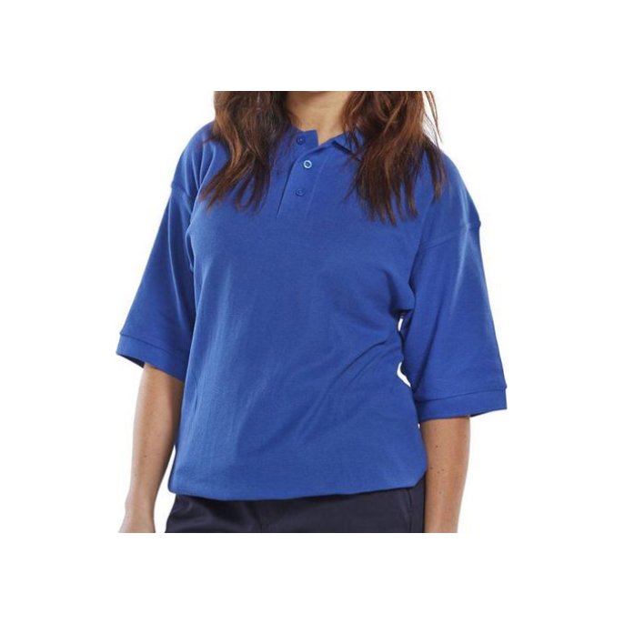 Click Poloshirt Maat 4XL Royal