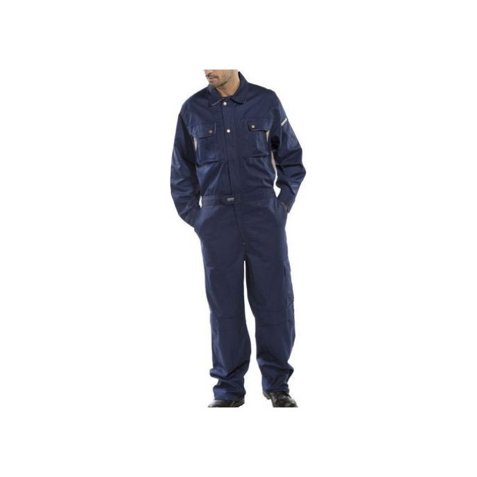 Click Premium Overall Maat 44 Navy Blauw