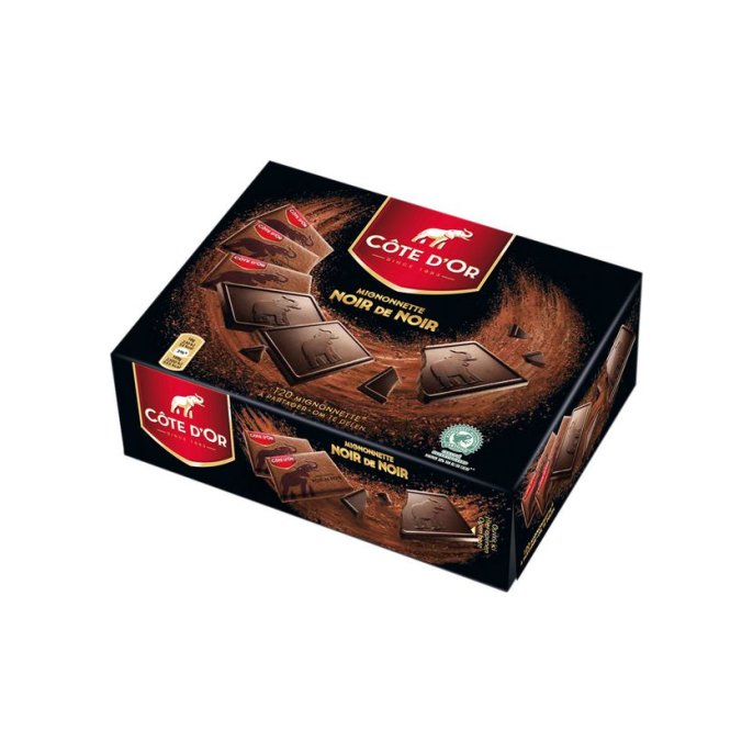 Cote dOr Mignonnette chocolade noir de noir (pak 120 stuks)