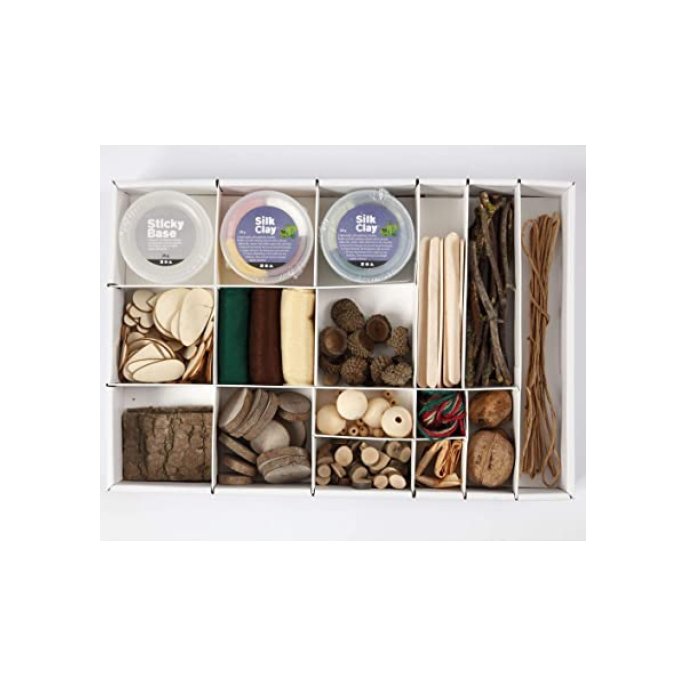 Creotime Knutselset Creative box natuur/set