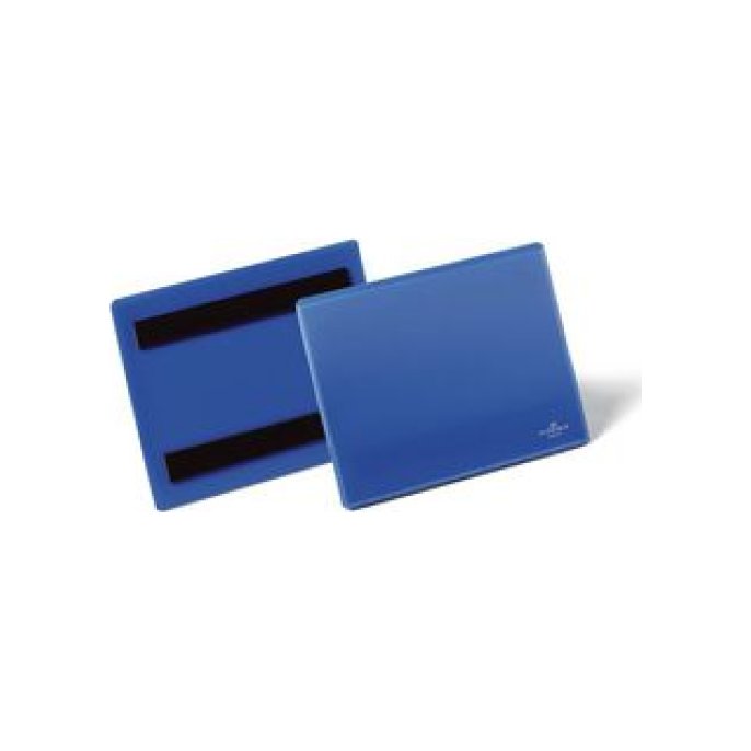 DURABLE Magnetische Documenthouder A6 Horizontaal Blauw (pak 50 stuks)