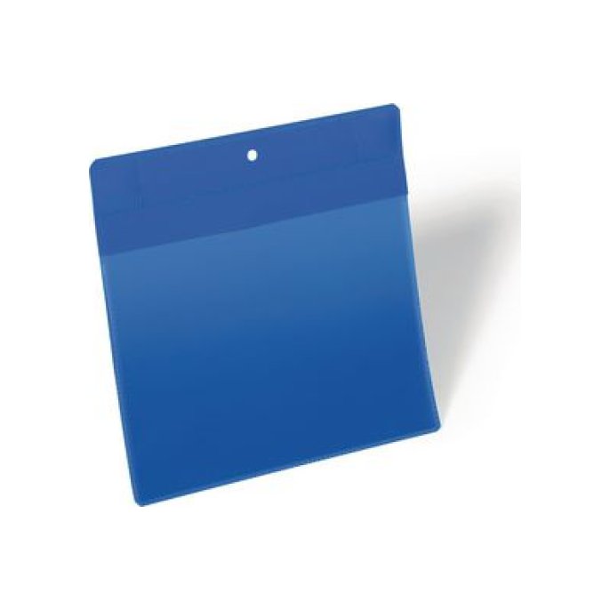 DURABLE Neodymium Magnetische Documenthouder A5 Horizontaal Blauw (pak 10 stuks)