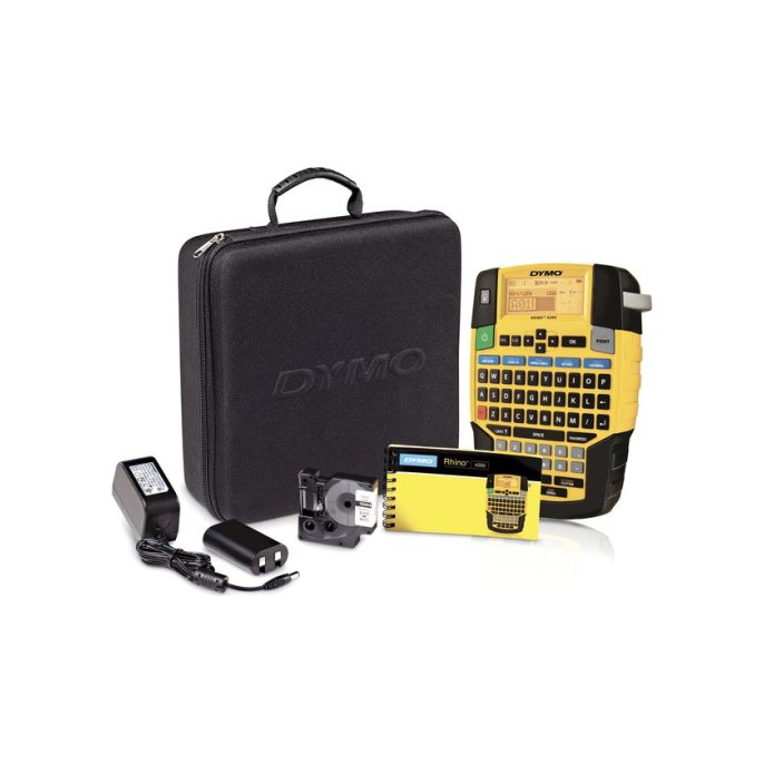 DYMO DYMO Rhino 4200 Kit - etikettenmaker - monochroom - thermische overdracht