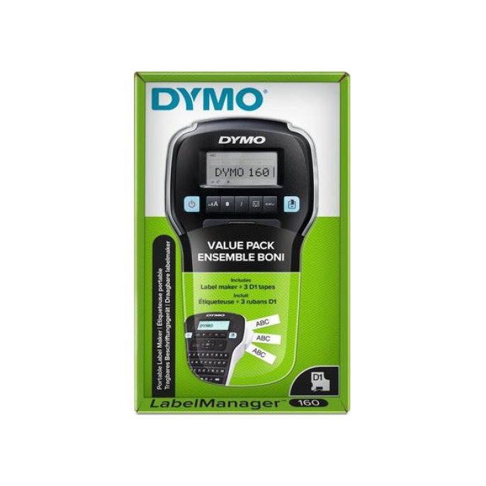 DYMO LabelManager LM160 Value Pack Azerty