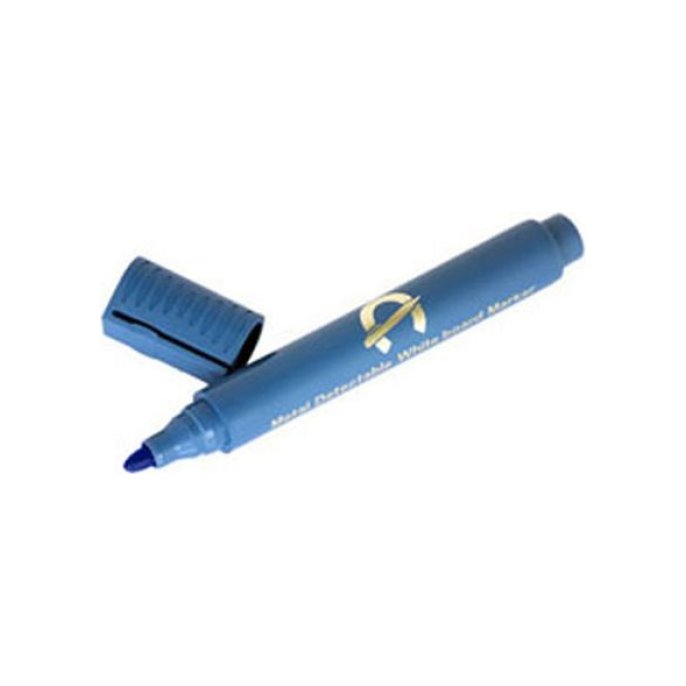 Detectamet Whiteboardmarker Detecteerbaar Ronde Punt Blauw (pak 10 stuks)