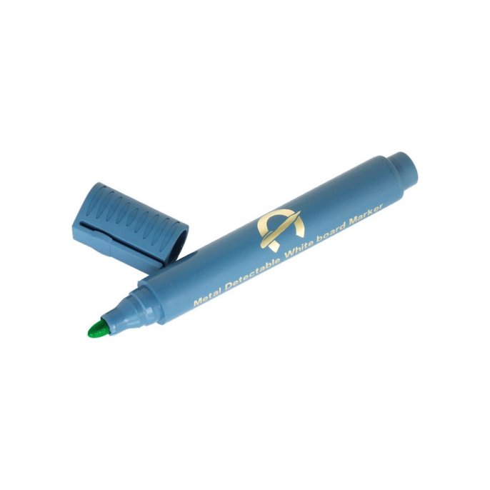 Detectamet Whiteboardmarker Detecteerbaar Ronde Punt Groen (pak 10 stuks)