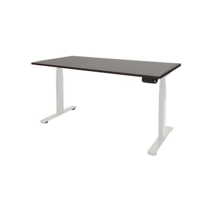 Dextro Plus Verstelbaar Bureau 180 x 90 cm Logan Wit