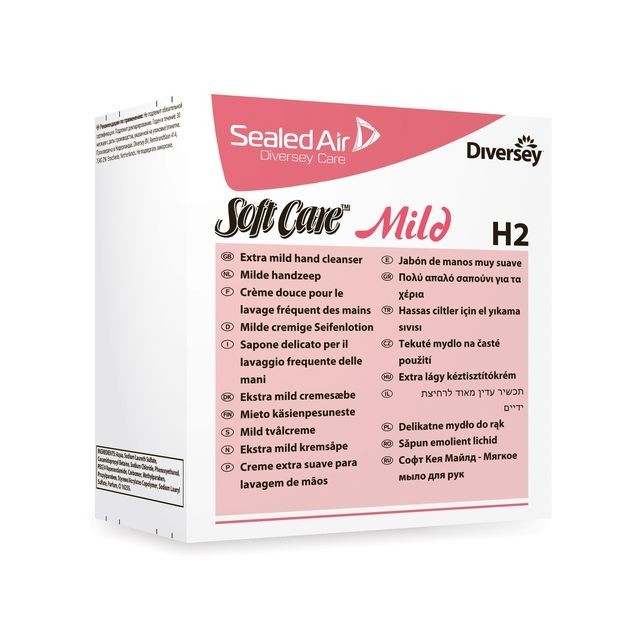 Diversey Handzeep Softcare mild (doos 6 x 800 milliliter)