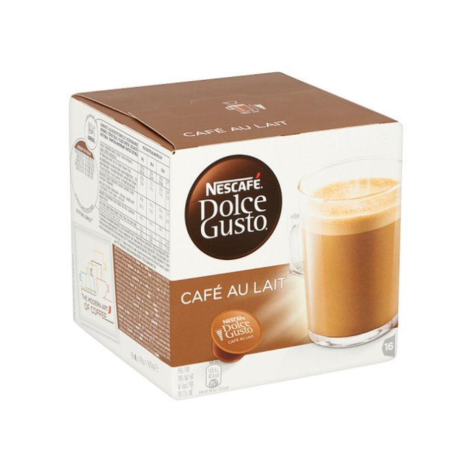 Dolce Gusto Koffiecups café au lait/pk16