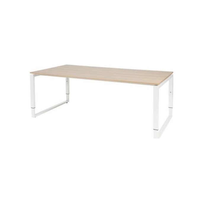 Domino Plus Vergadertafel 200 x 100 cm Havana Wit