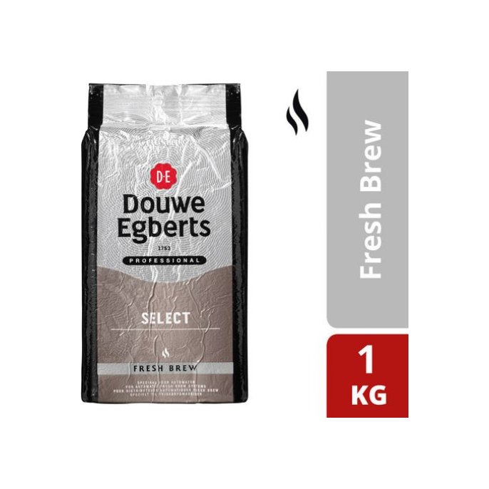 Douwe Egberts Fresh Brew Silver Gemalen Koffie (doos 6 x 1000 gram)