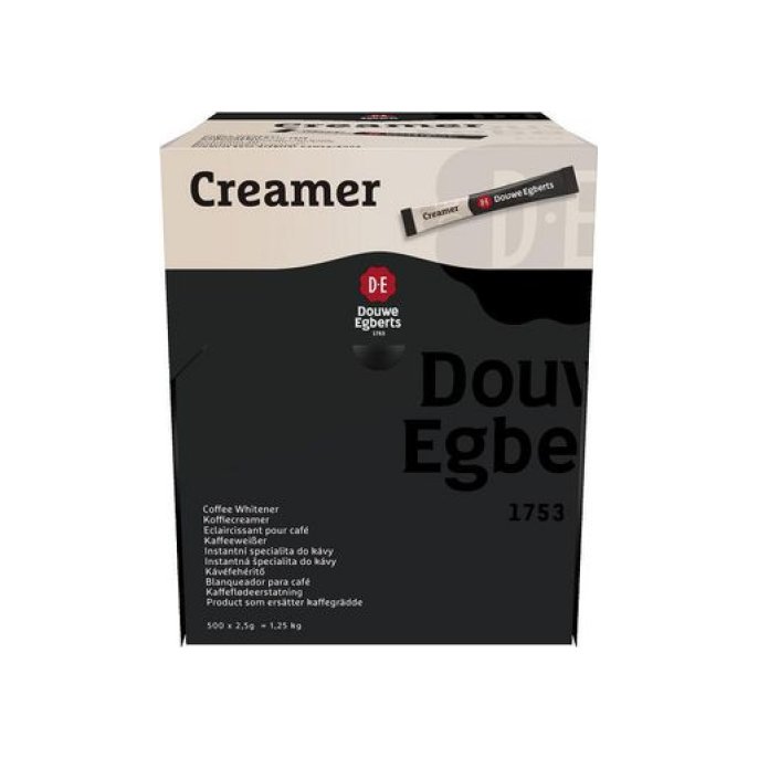 Douwe Egberts Licht & Romig Creamersticks 25 gram (doos 500 stuks)