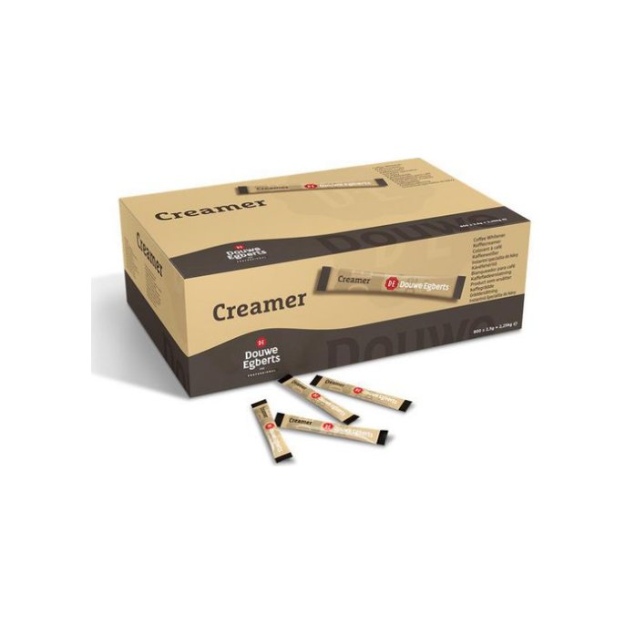 Douwe Egberts Licht en Romig Creamersticks 25 gram per stick (pak 900 stuks)