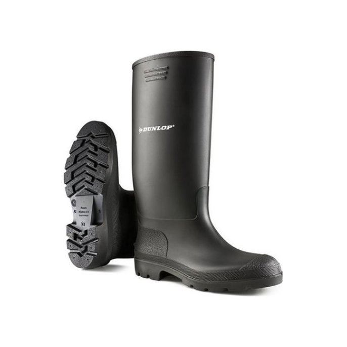 Dunlop Protective Footwear Pricemastor Wellington Laarzen Maat 36 Zwart (paar 2 stuks)