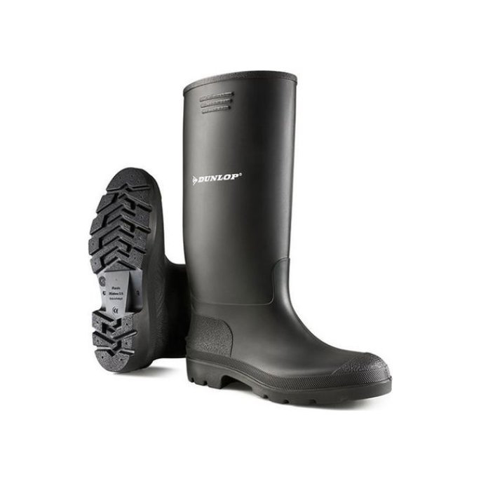 Dunlop Protective Footwear Pricemastor Wellington Laarzen Maat 39 Zwart (paar 2 stuks)