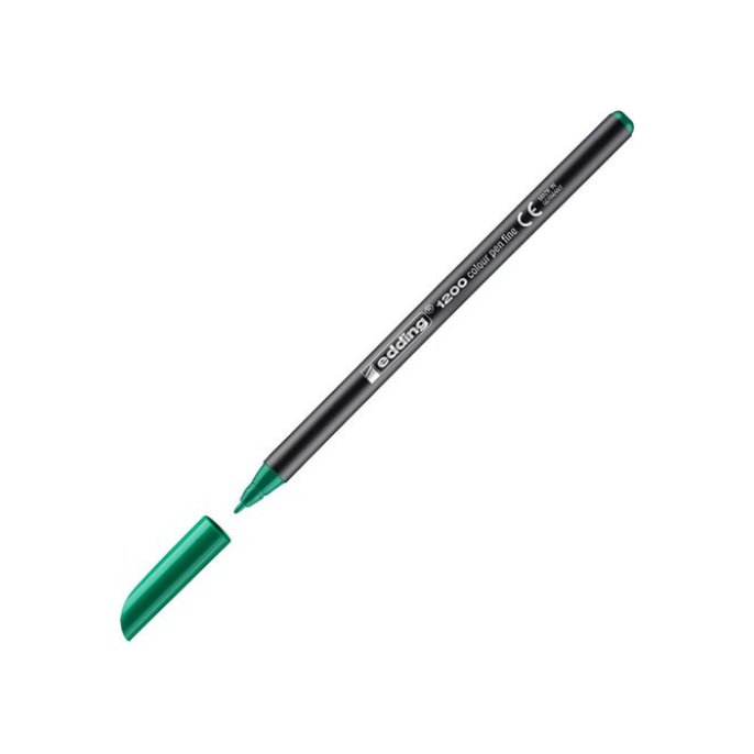 EDDING 1200 marker Groen (pak 10 stuks)