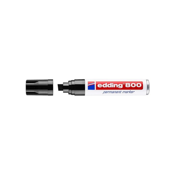 EDDING 800 Permanent marker 4-12mm Zwart (1 pak x 5 stuks)