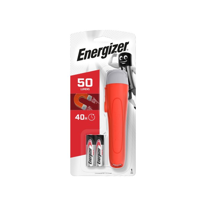 ENERGIZER Magnet Zaklamp Incl 2 x AA Batterij