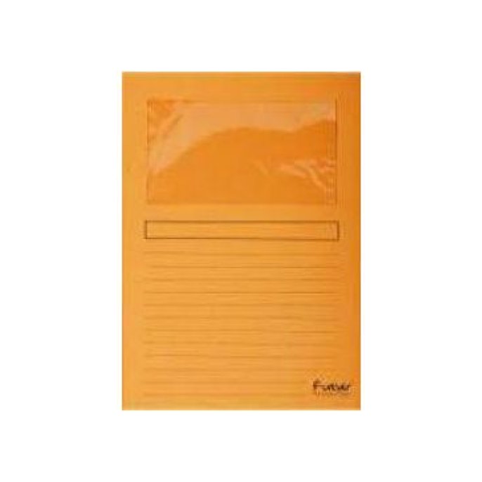 EXACOMPTA Forever Venstermap L-Model A4 120 g/m² Oranje (pak 100 stuks)