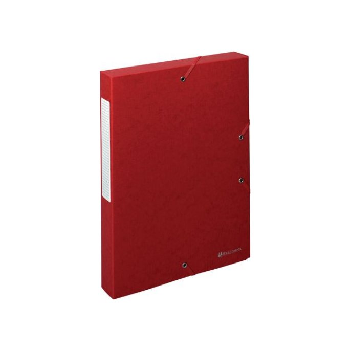 EXACOMPTA Nature Future A4 Documentenbox 320 x 240 x 40 mm Karton 600 g/m² Rood (pak 10 stuks)