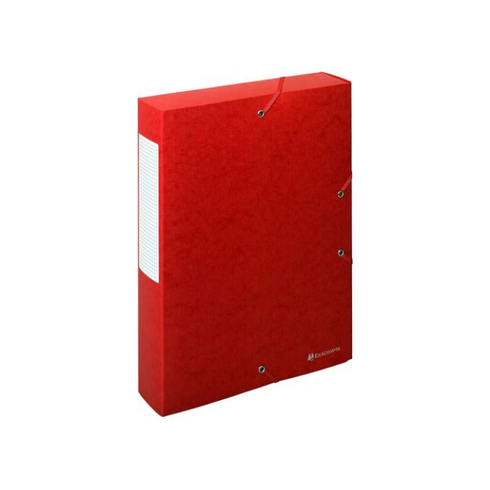 EXACOMPTA Nature Future A4 Documentenbox 320 x 240 x 60 mm Karton 600 g/m² Rood (pak 10 stuks)