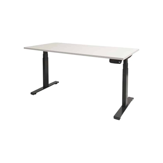 Electro II Plus Zit-Sta Bureau 180 x 90 cm Halifax Wit