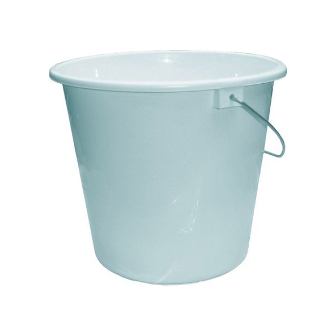 Emmer 10 liter rond blauw