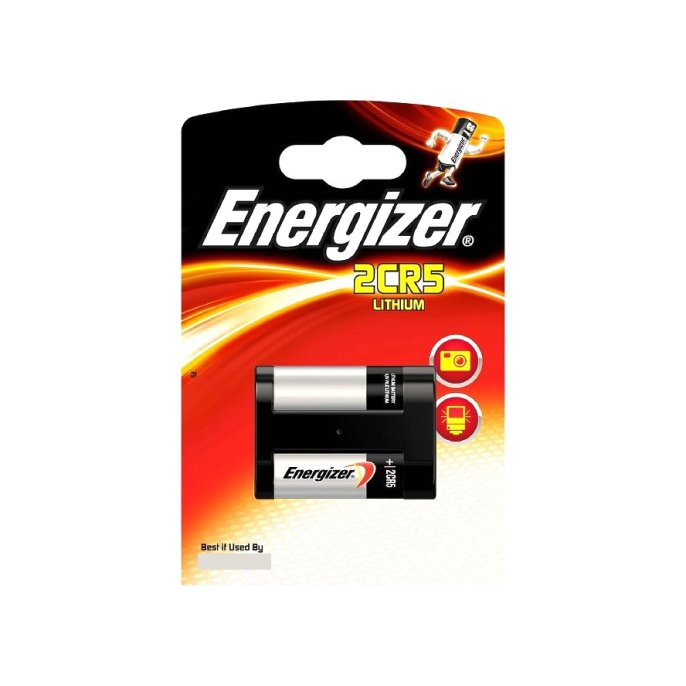 Energizer 2CR5 Lithium Batterij voor camera 1300 mAh (pak 6 stuks)