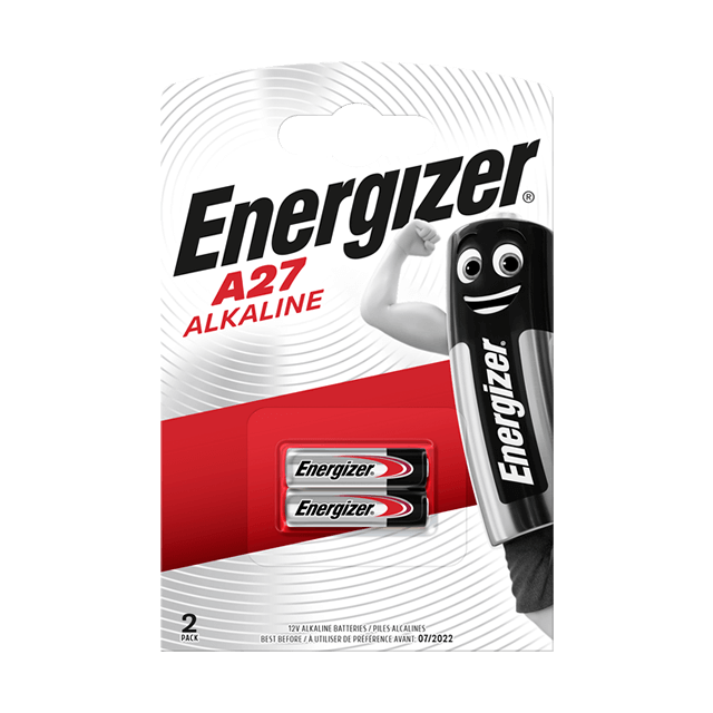 Energizer A27 Alkaline Batterij. 12 V (pak 10 x 2 stuks)